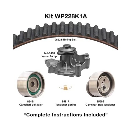 Dayco 93-03 Ford-Mazda 2L Water Pump Kit, Wp228K1A WP228K1A
